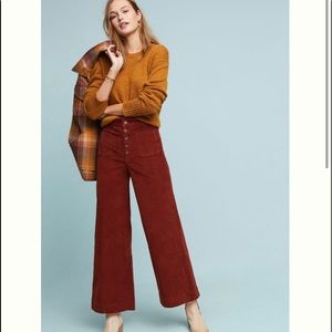 High Rise Corduroy Pants